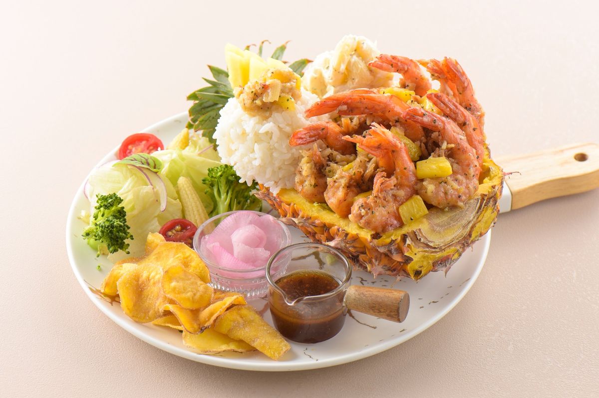 鳳梨蝦蝦飯